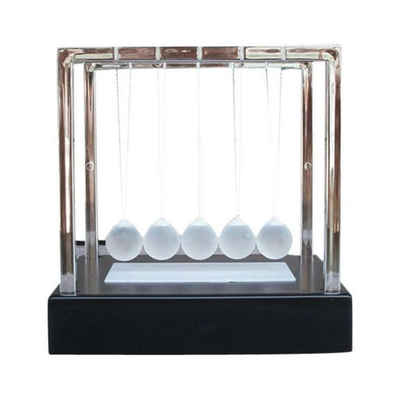 Luminous Newton's Cradle Desktop Decoration, Glass Balls Light Projector, Educational Energy Conservation Toy, Birthday Gift, Home Decor