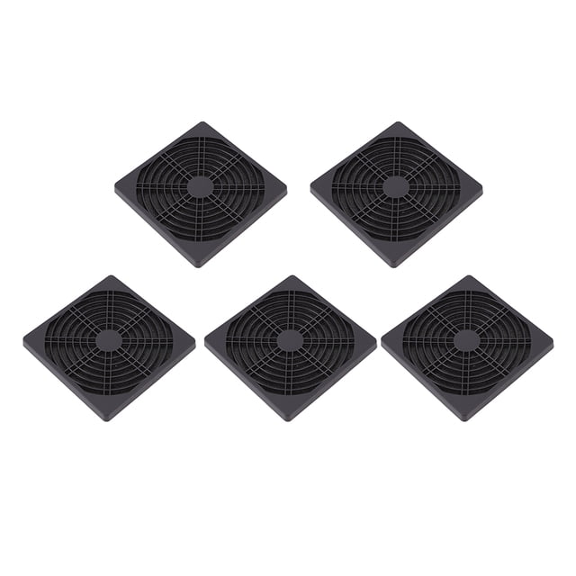 5PCS ABS Plastic Dustproof Grills Filter 60mm 80mm 90mm 120mm PC Case Cooling Fan Dust Filters For Desktop Computer Case Chassis 5pcs 80mm