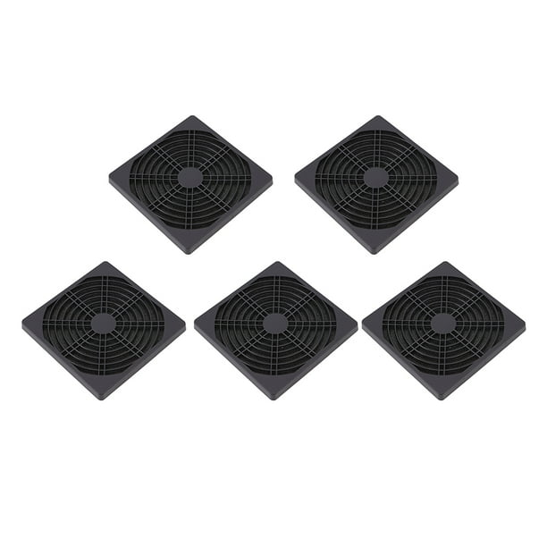 FLhrweasw 5 Uds 120mm PC Ventilador Caja Ordenador Pantalla Filtro Polvo Parrillas Plástico A Prueba Polvo