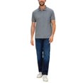 thumbnail image 4 of s.Oliver Polo para hombre - básico, cuello polo, algodón, liso Gris claro XL (X-Large), 4 of 4