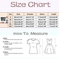 thumbnail image 2 of TSADFHJI Débardeurs pour Femmes Coupe Ample Multipack Tee-Shirt Décontracté Col Rond / Manches Courtes pour Confort & Style S Rouge, 2 of 2