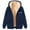 Navy, variant on Christian Jacket for Women Winter Warm Heavyweight Long Sleeve Zip Up Hooded Sweatshirt with Pockets Coat Outerwear