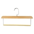 thumbnail image 2 of Tnarru Pants Hanger Flocked Clothes Storage Rack for Clothing Store Boutiques Bedroom Light Wood, 2 of 8