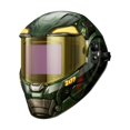 thumbnail image 1 of Casco de Soldadura ANDELI OPTIM-600LB-BCB con Visor True Color 4.53"x3.23", 1 of 9