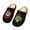Black, variant on Christmas Fuzzy Slippers for Women Cute Santa Xmas Tree Print Funny Matching House Slipper Memory Foam Slip on Winter Shoes Black 6