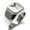 Silver, variant on Stainless Steel Rise of the Valkyrie Engraved Square Flat Top Biker Style Polished Ring