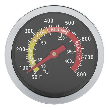 

Stainless Steel Thermometer Barbecue Cooking Thermometer 50-800 ℉ Fahrenheit And Heat Indicators For Meat Cooking