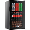 thumbnail image 1 of Frigobar Mini Refrigerador Gutstark Home 115 Latas Vidrio Templado, 1 of 7