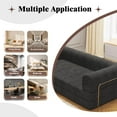 thumbnail image 6 of Convertible Sofa Couch Sleeper Sofa Bed w/Corduroy Fabric, 78.5'' Foldable Upholstered Compressed Floor Couch for Living Room, Apartment No Assembly Required (Black), 6 of 7