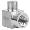 thumbnail image 4 of Pipe Connector, High Pressure Resistant Pipe Fitting Adapter BSPP Connector, Anti-Rust No Burrs For Air Oil Conveying Compressed Air 3/8in, 4 of 8