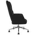 thumbnail image 2 of vidaXL Relaxing Chair Black Velvet, 2 of 5