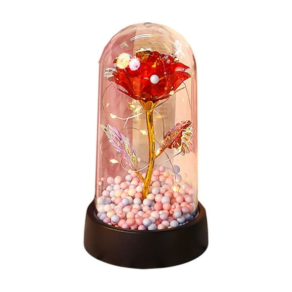 Gifts for Women Eternal Rose Gifts for Women Birthday Gifts for Mom Light Up Rose In Glass Dome Eternal Rose Flower Gifts Mom Day Valentines Day Rose Gifts for Her Valentines Day Gifts for Her