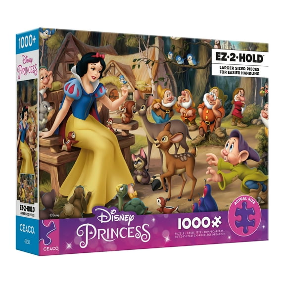 Ceaco - Oversized - Snow White's Delight - 1000 Piece Interlocking Jigsaw Puzzle