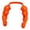 Orange, variant on QIUXUJ - Cat Muscle Arms Hilarious 3D Printed | Comfy Pet Shoulder Attachment for Feline Cosplay, Lightweight PLA Toy (Black)