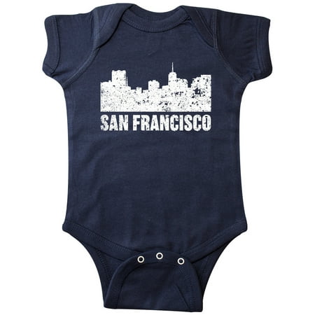 

Inktastic San Francisco Skyline with Grunge Gift Baby Boy or Baby Girl Bodysuit