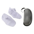 thumbnail image 4 of Guantes de gimnasio para entrenamiento, protección para las manos, flexibles, ligeros, para levantamiento de pesas, agarres sin dedos para bolsa con cremallera, 4 of 8