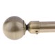 thumbnail image 2 of Cabeza de Cortina Perfecl Extremos de Poste de Cortina de Aleación de Aluminio Bola de Bronce, 2 of 8