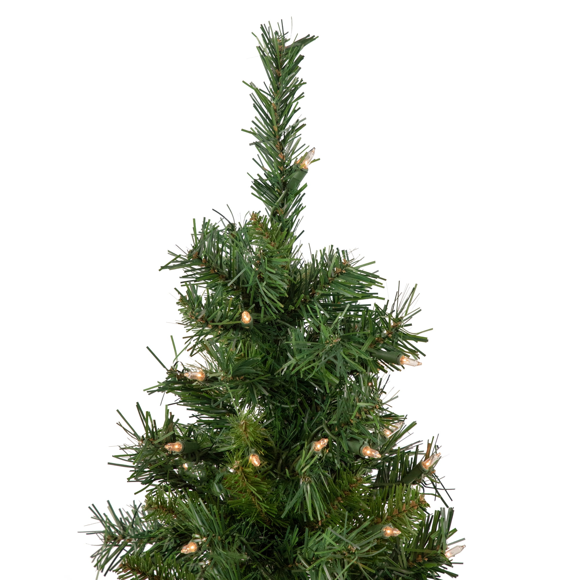 Northlight Pre-Lit Medium Aspen Pine Artificial Christmas Tree - 2' - Clear Lights