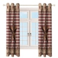 thumbnail image 4 of Texas Star Western 2pcs Blackout Curtains For Living Room Bedroom Grommet Top Window Set for Left And Right Biparting Open, 4 of 6