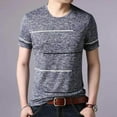 thumbnail image 3 of Mens Summer O Neck Streetwear Tops, 3 of 5