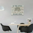 thumbnail image 4 of Inspirational Office Wall Art Motivational Quotes Pictures Wall Decor for Office We Are A Team Canvas Painting Room Decorations Artwork Framed Ready to Hang 16"x12", 4 of 6