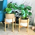 RainbleLand Indoor Plant Stand Adjustable Tall Plant Stand Indoor
