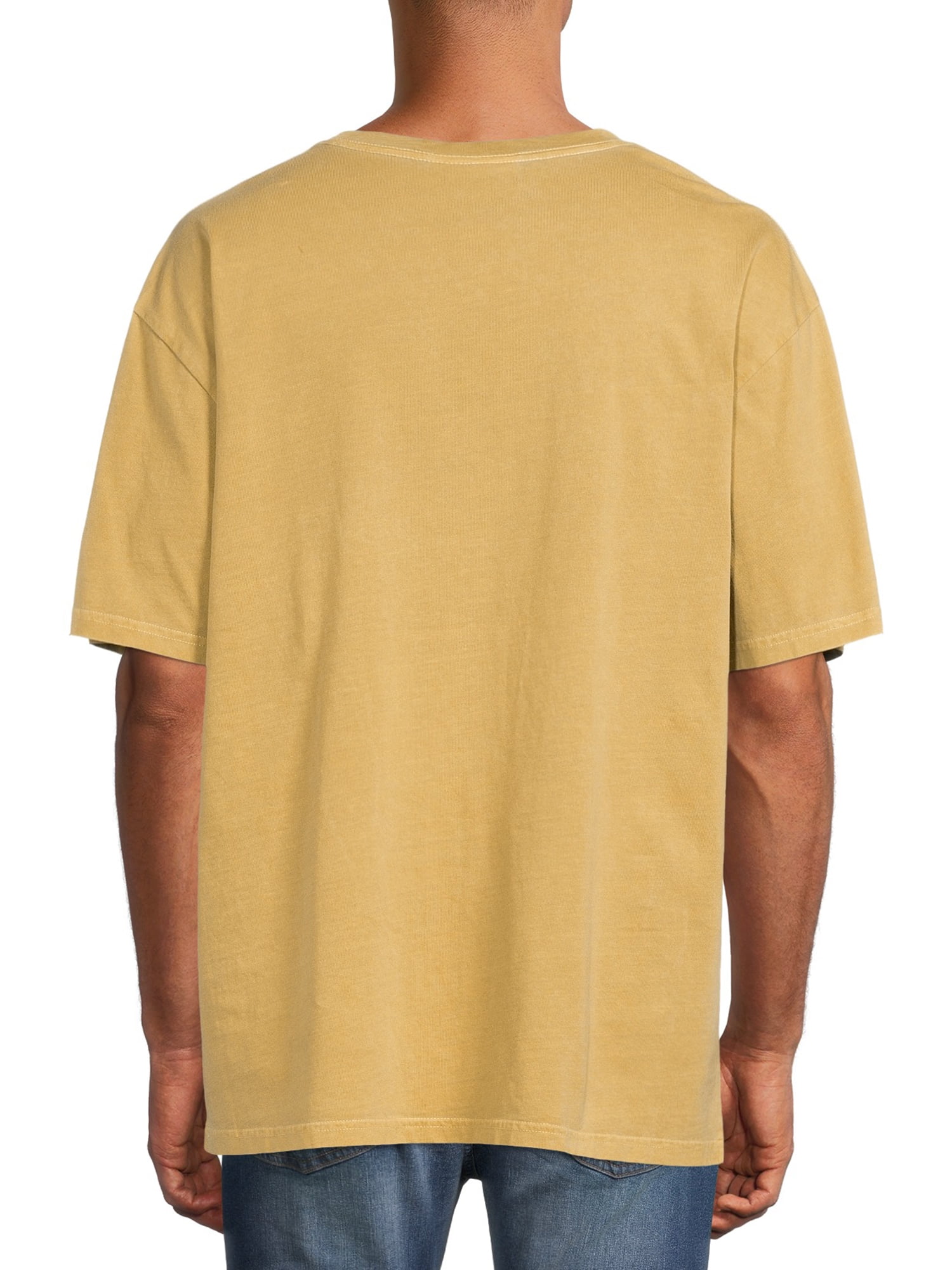 No Boundaries Men's Oversized T-Shirts, 2-Pack