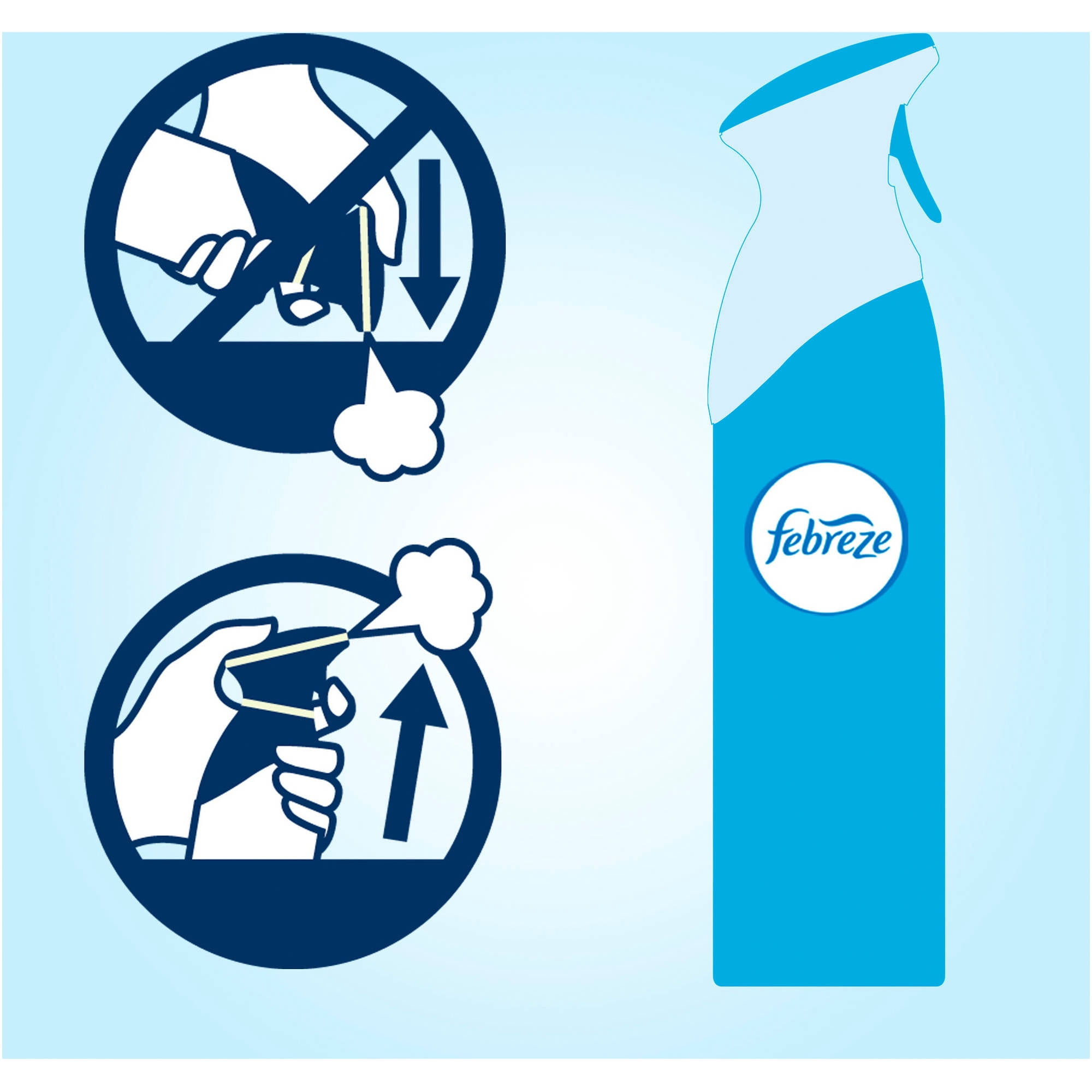 Febreze Air Effects Allergen Reducer Air Refresher - Soft & Light - 9.7 oz