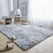 Super Soft Indoor Modern Rugs Fluffy Rugs,Anti-Skid Washable Shaggy Area Rug, for Living Room Dining Room Home Bedroom Carpet Floor Mat,63x79/47x63/32x63/20x63/63x91/32x47/67x47