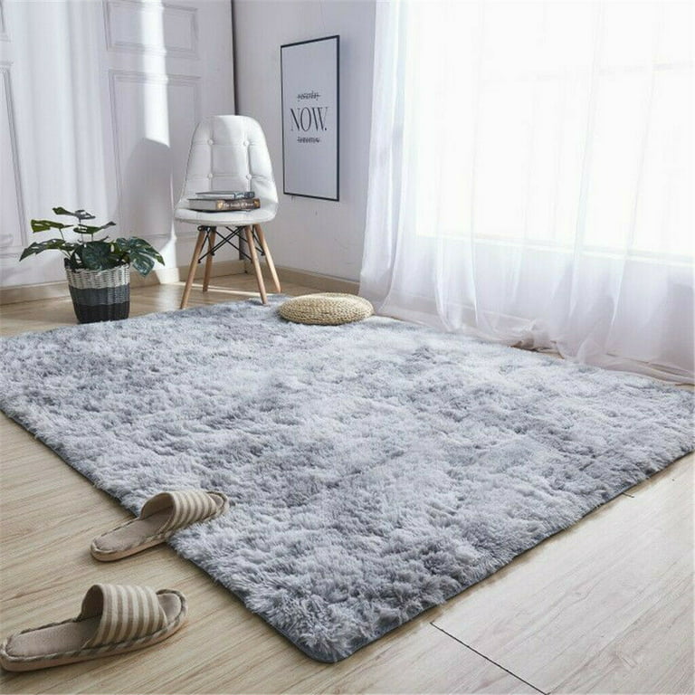 Novashion Super Soft Indoor Modern Fur Rugs Fluffy Anti Skid Gy Area Rug Dining Room Home Bedroom Carpet Floor Mat9 63x79 Inch 47x63 32x63