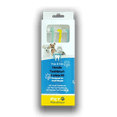 thumbnail image 5 of Pet Republique Extra Small Breed Toothbrush Kit for Dogs & Cats, 1/4” PointedBrush, 1/4” FlatBrush, 3/8” RegularBrush (3-Piece Kit); Works on Yorkie, Chihuahua, Pomeranian, and Miniature Breeds, 5 of 5
