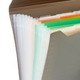 thumbnail image 5 of Pen+Gear 13-Pocket Letter-Size Expanding File Folder, Textured Gray, 5 of 7