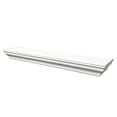 thumbnail image 4 of Hometrends 3-Piece White Wall Traditional Floating Ledge Set, 4 of 9