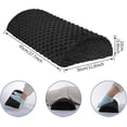 thumbnail image 2 of footrest, office footrest, sponge shelf, under desk footrest, ergonomic footrest, 2 of 5