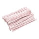 thumbnail image 1 of Uxcell 4" Cintas de papel kraft de 10 cm, cintas reutilizables para empaquetar bolsas de pastel y caramelos, blancas/rojas, 300 piezas, 1 of 6