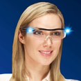 thumbnail image 4 of Gafas de lectura: potente lupa de visión con luz LED, aumento del 160%, para lectura, todos los trabajos de precisión, reparaciones, costura, relojes y manualidades, 4 of 5