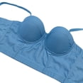 thumbnail image 7 of JGGSPWM Underwire Corset Tops For Women Going Out, Trendy Backless Club Bustier Crop Top Casual Blue 34, 7 of 7