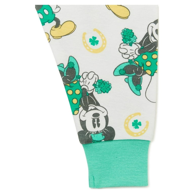 Mickey Mouse Toddlers' St. Patrick's Day Pajama Set, 2-Piece, Sizes 12M-5T  