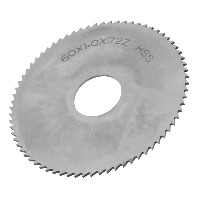 Circular Saw Blade Disc Saw Blade Disc Cutting Blade Cutting Tool Circular Saw Blade Disc Cutting High Speed Steel Cutter Tool Hardware 60x1-0 72 Teeth