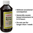 GeriCare Senna Plus Stool Softener Syrup, Natural Vegetable Laxative