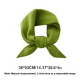 thumbnail image 4 of Trendy Head Scarf Keep Warm Knitted Neckerchief for Business Women Green, 4 of 10