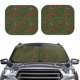 thumbnail image 2 of Fotbe Red Snake Juego de 2 Piezas de Parasoles para Parabrisas | Bloqueador Solar para Auto | Accesorios Plegables para Protección Solar Interior-Large, 2 of 6
