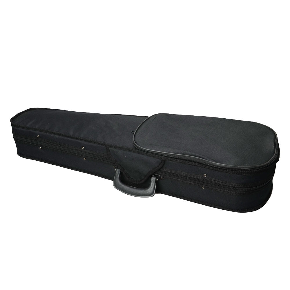 Premium Durable Cloth Fluff Triangle Violin Case with Beige Lining for 4/4 Violins - Stylish Protection for Your Instrument