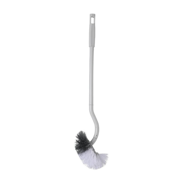 Cepillo de baño curvo BLESIY limpiador de inodoros gris