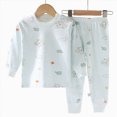 thumbnail image 5 of Gibobby Baby Boys Pajamas Pajamas For Baby Boys 0-12 Months 2t 3t 4t 5t Long Sleeve & 2-Piece Pjs Set Kid Sleepwear Toddler Boys Set Toddler Boys Clothes,Light Blue,Size 6-12 Months, 5 of 5