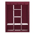 thumbnail image 4 of Zapatera Armable Practiksa Guardarropa Ropero Organizador Closet Color Gris Ropero Armable, 4 of 6