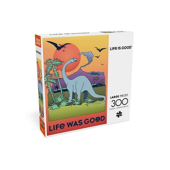 Buffalo Games Life Was Good 300-Piece 21.25 x 15-Inch Interlocking Jigsaw Puzzle for Adults Ages 14 