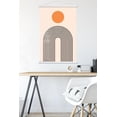thumbnail image 5 of Abstract - Geometric Shapes in Balance Wall Poster with Wooden Magnetic Frame, 22.375" x 34", 5 of 5