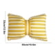 thumbnail image 3 of Cojín decorativo con lazo extraíble | Cojín lumbar para sofá y cama | Funda de terciopelo con cremallera invisible | Cojín decorativo de 50 x 33 cm para sala de estar, dormitorio u oficina., 3 of 6