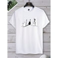 thumbnail image 1 of Camisetas Manfinity Hypemode para hombre, cuello redondo, manga corta, estampadas, animales, informales, divertidas, para verano y deportes., 1 of 5